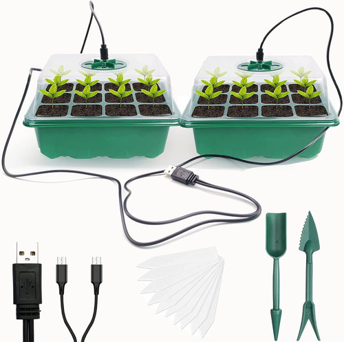 Seed trays propagator with - seed, trays,