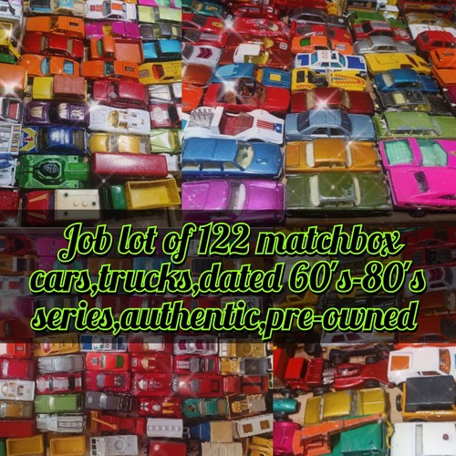 Job lot 122 matchbox - of,