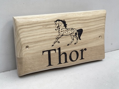 Personalised name sign horse - personalised,