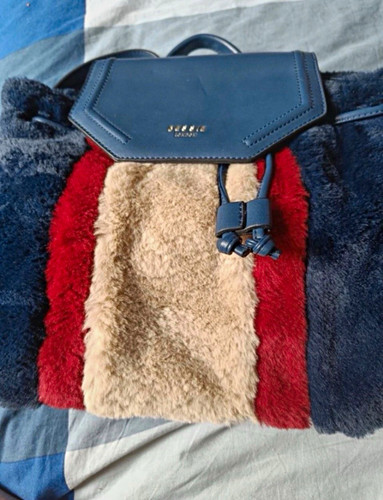 Bessie faux fur striped - bessie,