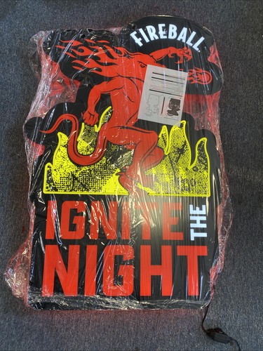 Awesome fireball whiskey - fireball, light