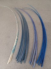 Stripped ostrich quill spine x