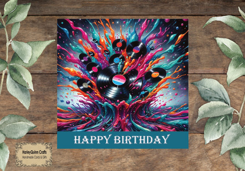 Boy 043 birthday card vinyl - 043,