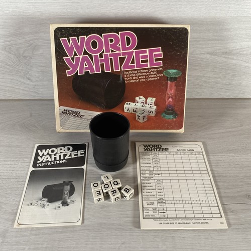 Milton bradley word yahtzee - bradley,