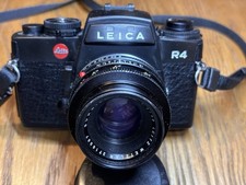 Leica R4 35mm SLR Camera With 50mm F2 Leitz Summicron lens - Fully Functional