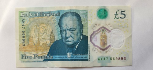 Ak47 polymer note - ak47, £5