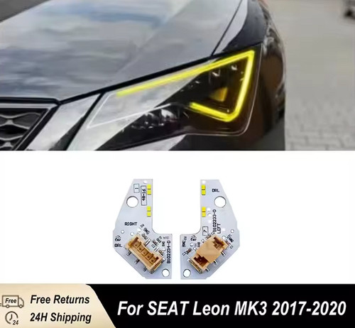 Seat leon mk3 cupra yellow - leon,