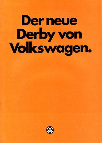 Derby brochure 1981 - derby, 9/1981
