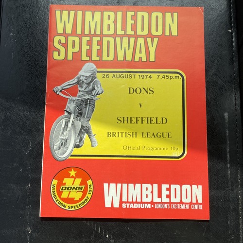Retro speedway race booklet - retro,
