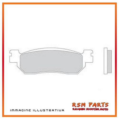 Front brake pads organic - front,