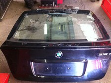 A Second Hand Hatchback From a BMW E46 Compact, in Black Inc Spoiler