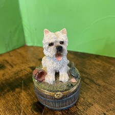 West Highland Terrier Designed Trinket Box