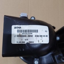 2002 MERCEDES M CLASS ML270 REAR HEATER BLOWER MOTOR A1638300308