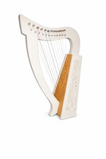 12 String White Celtic Lap
