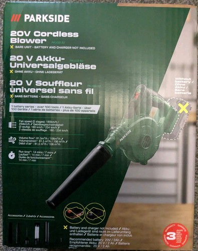Parkside 20v compact - parkside, workshop