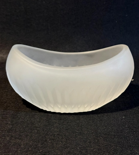Large frosted crystal - large,