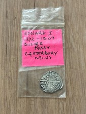 Edward I (1272-1307) Silver