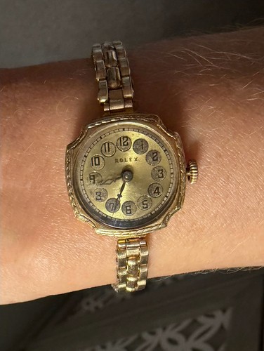 Vintage 9ct rolex ladies - vintage, watch