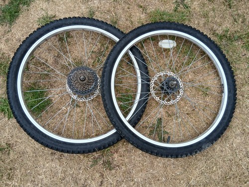 Bike wheels disc brakes - , 6