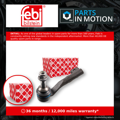 Tie track rod end - track, 44657