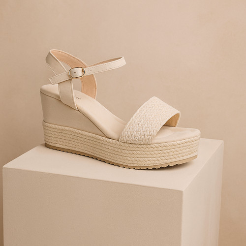 Women espadrille wedge - espadrille,