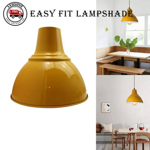 Vintage retro pendant shade - vintage,
