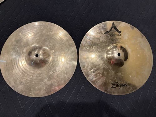 Zildjian custom hat pair - a,