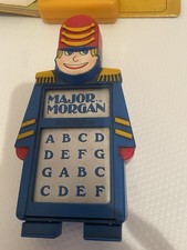 Vintage 1980s Playskool Major Morgan Toy – Battery Operated – 6 cards – Working
