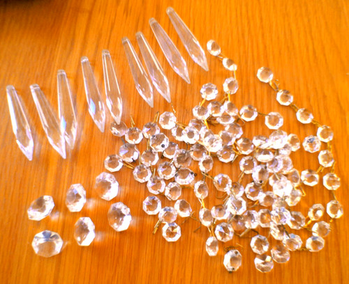 Assorted vintage crystal - assorted,