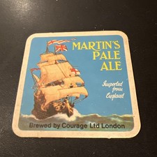 Courage( John Martin), Genval, Belgium , 1976 Beer Mat