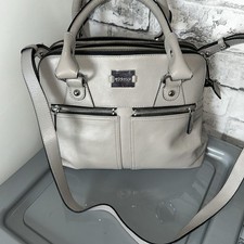 Modal Leather Pippa Bag Medium Shark Grey