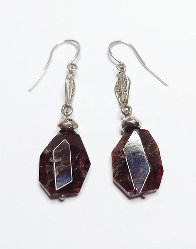 Garnet freeform nugget and - nugget,