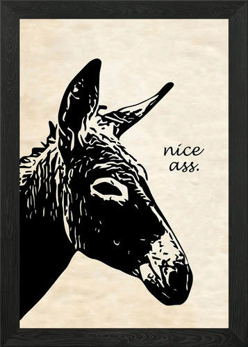 Nice ass framed wall art - 06,