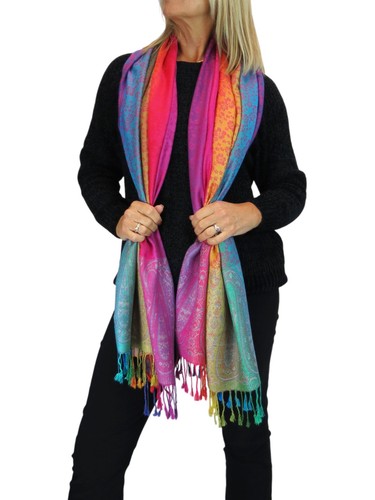 Women rainbow floral paisley - women's,