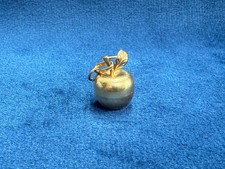 9ct yellow gold charm - apple charm - 9K yellow gold charm - Unoaerre gold charm