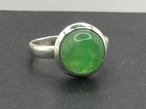 Jade round ring solid - jade, ring,