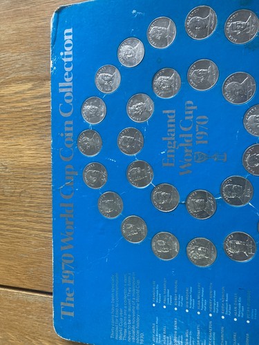 1970 world cup coin collection - 1970,