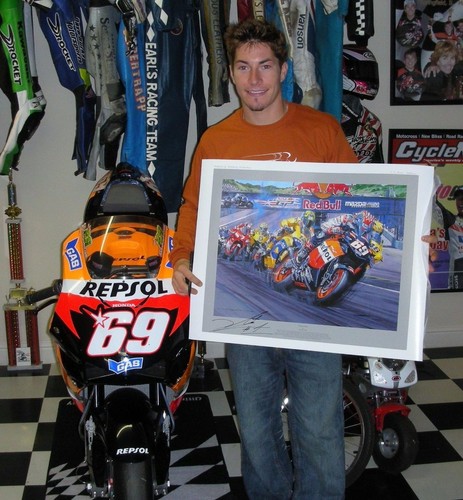 Nicky hayden hand - nicky,