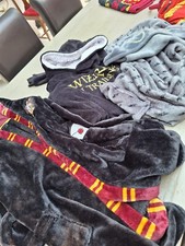 Harry Potter Dressing Gown, Fleece & hooded blanket