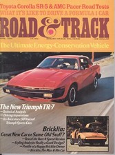 1975 Road & Track Magazine