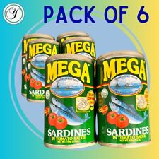 MEGA SARDINES IN TOMATO SAUCE - Pack of 6