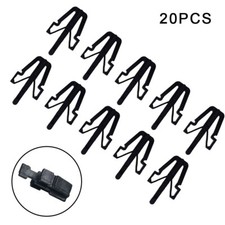 Black Nylon 20 Pcs Grille Clip