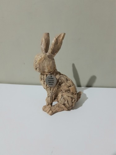 Tiny bunny rabbit ornament - rabbit,