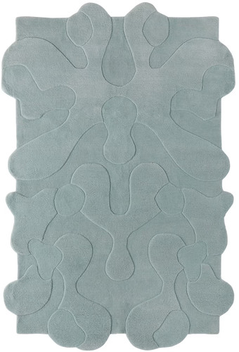 Exclusive blue large blot rug - exclusive,