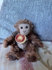 Charlie Bears Mina Monkey Bag Buddy, New