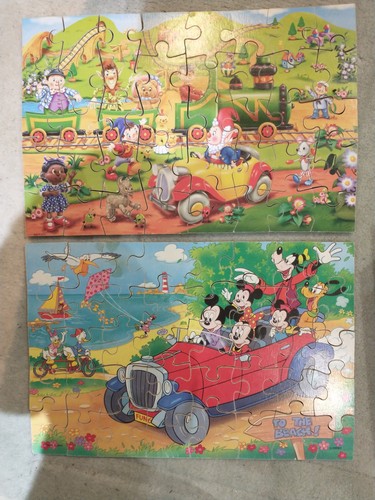 Vgc wooden disney and noddy - 2,