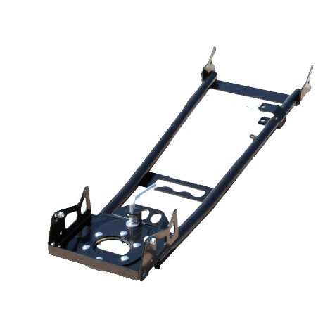 Kfi atv mid mount push - mid-mount, tubes
