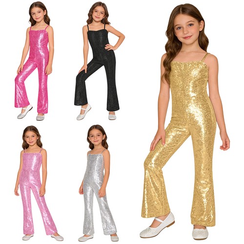 Kids girls sequins - uk, jumpsuit