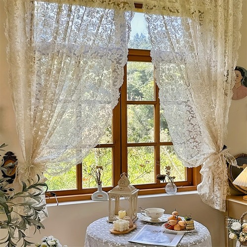 Sheer curtain panels - curtain,