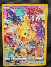 Pokémon TCG Crown Zenith Pikachu Holo Card 160/159 Secret Rare NM